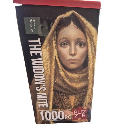 James Christensen The Widow's Mite 1000 pc Jigsaw Puzzle - Picture 8 of 12